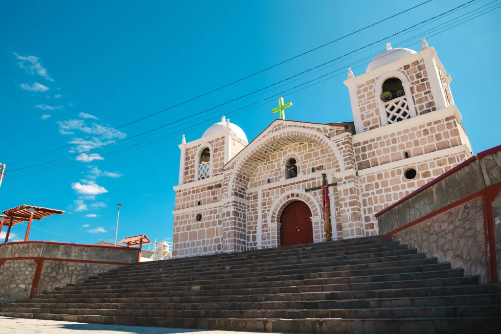 Ticaco Iglesia de Santo Domingo, Tarata llaqtapi